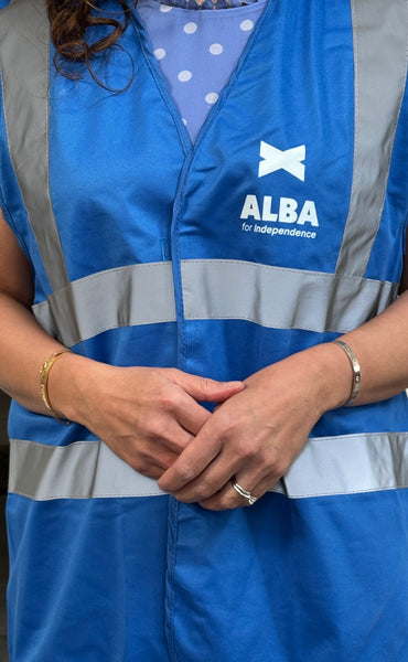 ALBA for Independence waistcoat